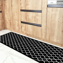 door mat linen fabric mat anti-slip  kitchen mat